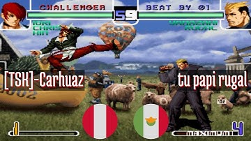 FT5 @kf2k2pls: [TSK]-Carhuaz (PE) vs tu papi rugal (MX) [KOF 2002 Plus kf2k2 Fightcade] Aug 19