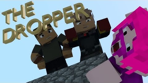 Minecraft Map - THE DROPPER! Ft. Logdotzip and Excl