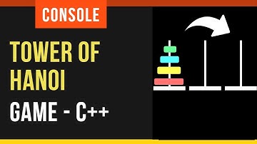 C++ Programming - Tower of Hanoi Game in C++ for Beginners