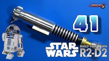 Build the Premium 1:2 Scale R2-D2 Issue 41 - Assemble the Lightsaber