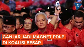PDI-P Dinilai Berpotensi Jadi Magnet Koalisi Besar asal Usung Ganjar Jadi Capres 2024