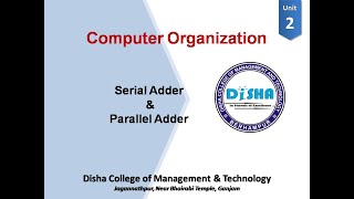 Serial and Parallel Adder