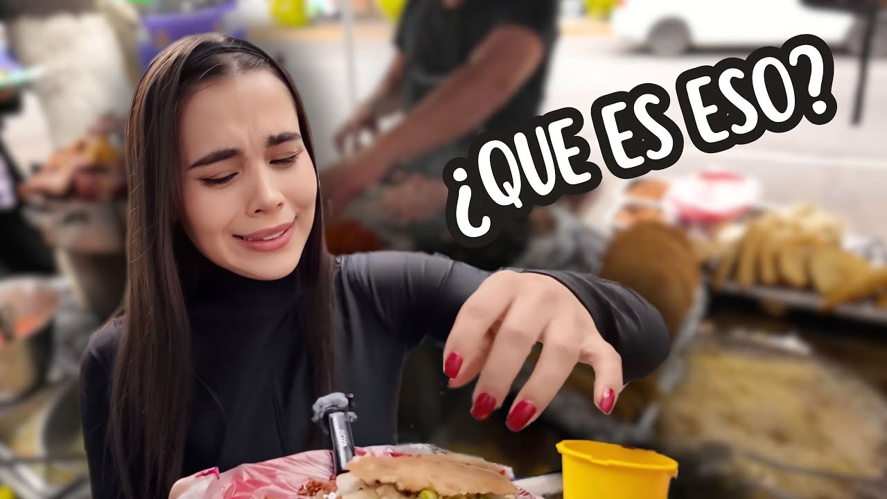 Colombiana prueba por PRIMERA VEZ COMIDA CALLEJERA en Mexico 🇲🇽 🌮