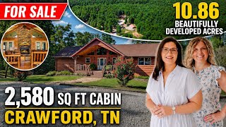 🏷️🏡⛰️Gorgeous Cabin in Tennessee For Sale