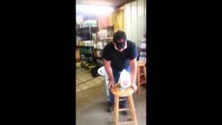 Ghost Pepper Challenge in Garrison Kentucky