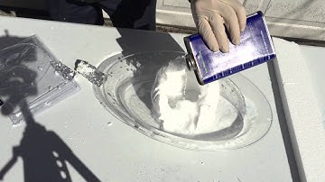Disappearing Styrofoam in Acetone Experiment