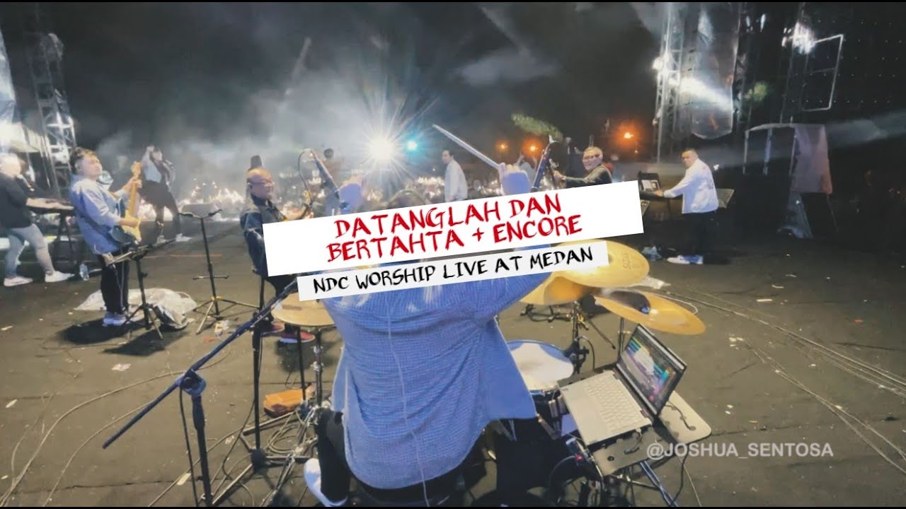 DATANGLAH DAN BERTAHTA (GREAT IS OUR GOD) - NDC WORSHIP | LIVE IN MEDAN (Drumcam)