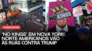 🔥AGORA: Direto de Nova York! Multidão lota as ruas em protesto No Kings contra Trump🔥