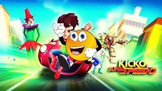 Kicko And Super Speedo|Kicko Gameplay|Android Endless Runner|Super Speedo Video Game|Kicko Racer| screenshot 4