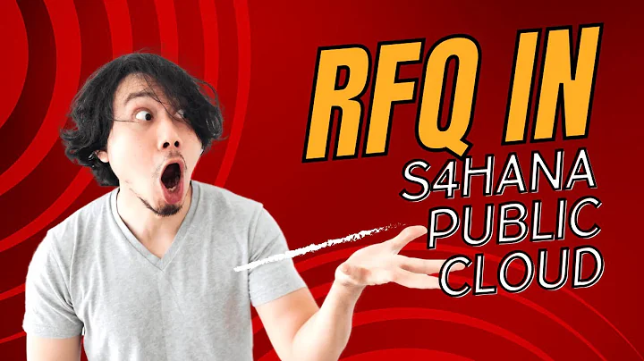RFQ in S4HANA Public Cloud ||Must Watch|| |Very Informative|