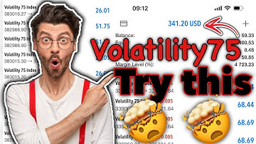 TRY THIS POWERFUL VOLATILITY 75 INDEX STRATEGY AND MAKE MONEY DAILY🤑💯🔥 #deriv #volatility75