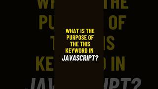 JavaScript Quiz Challenge - Question 10: Purpose of this keyword in javascript Javascript Quiz For Beginners Question 10 Coding Javascript Tutorial Quiz Beginner