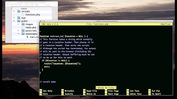 setting up the directory structure of my web helpme app to be similar to the course project (2)