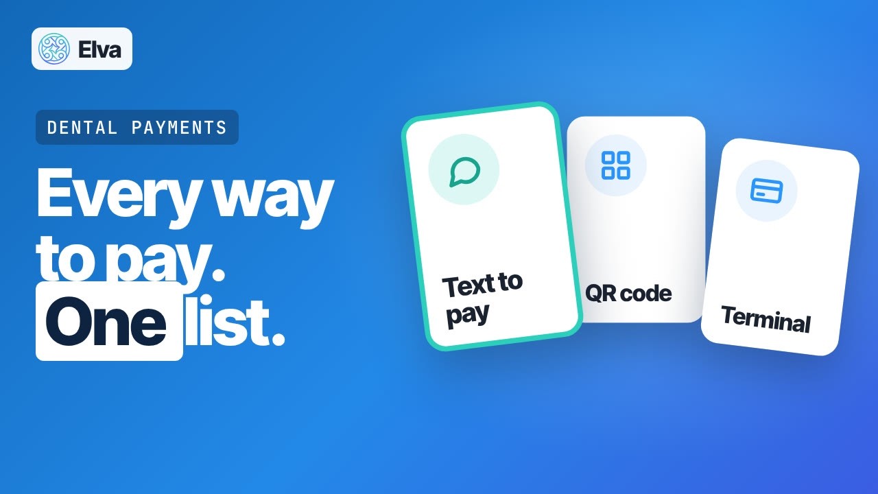Qr Code Card Text Dental Payments: Text to Pay, QR Code and Card Terminal in One Place ...