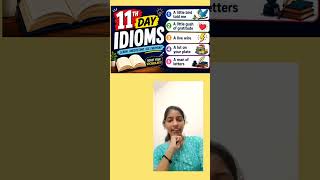 11th day idioms with me from Blackbook #english #idioms#ssccgl