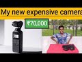 My new expensive camera- osmo dji (4k) quality &amp; First shot, unboxing camera