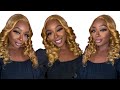 ONLY $93!😱 AliExpress Monastar 26inches 13X4 lace frontal 613 blonde only for $93