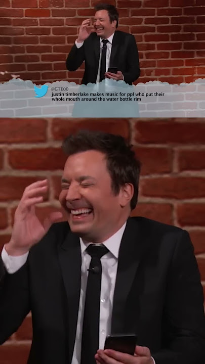 Jimmy and #JustinTimberlake read #MeanTweets about each other! #shorts