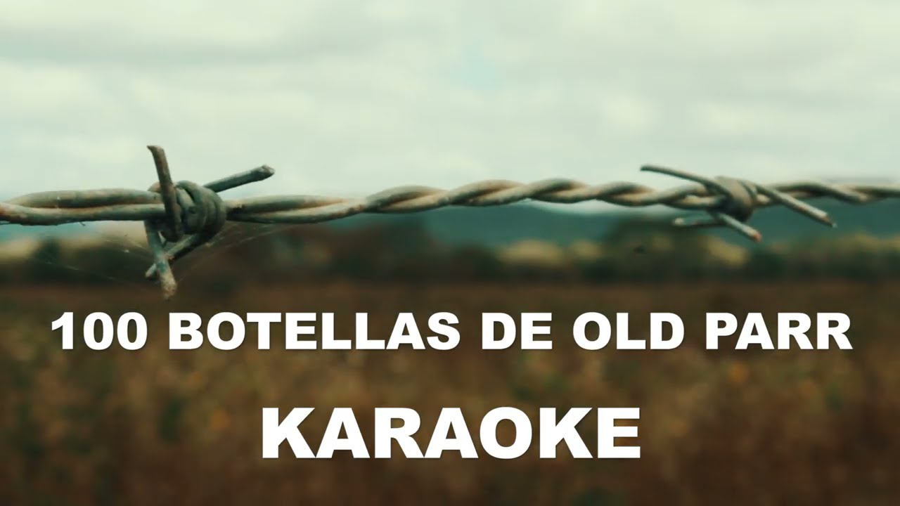 Yenifer Mora - 100 Botellas de Old Parr - Karaoke