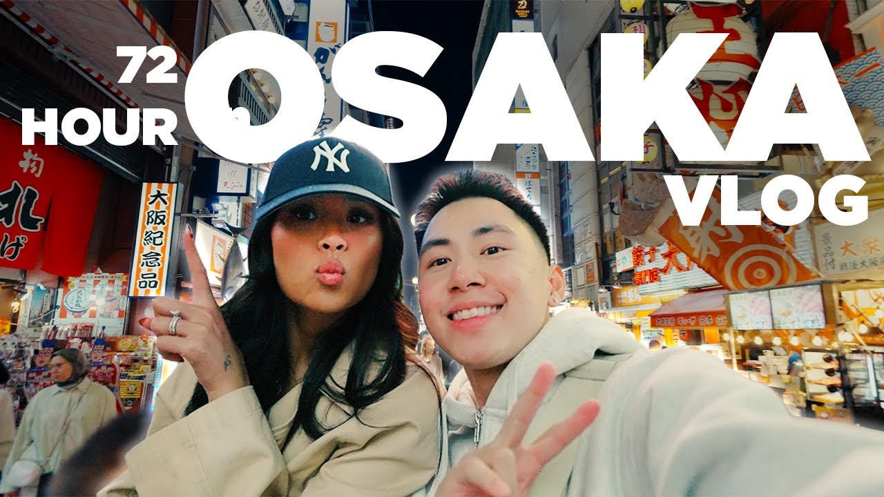 3 дня в ОСАКЕ ⛩️ еда, исследования и многое другое!