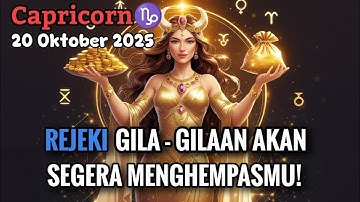 Capricorn♑ REJEKI GILA - GILAAN AKAN SEGERA MENGHEMPASMU❗Oktober 2025 - Planet Zodiak