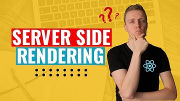 React Server Side Rendering - Beginners Guide