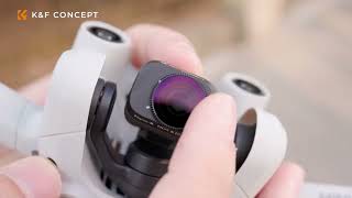K&amp;F CONCEPT Drone Filter for DJI Mini 3 Pro &amp;Mini 3 UV/CPL/ND2-