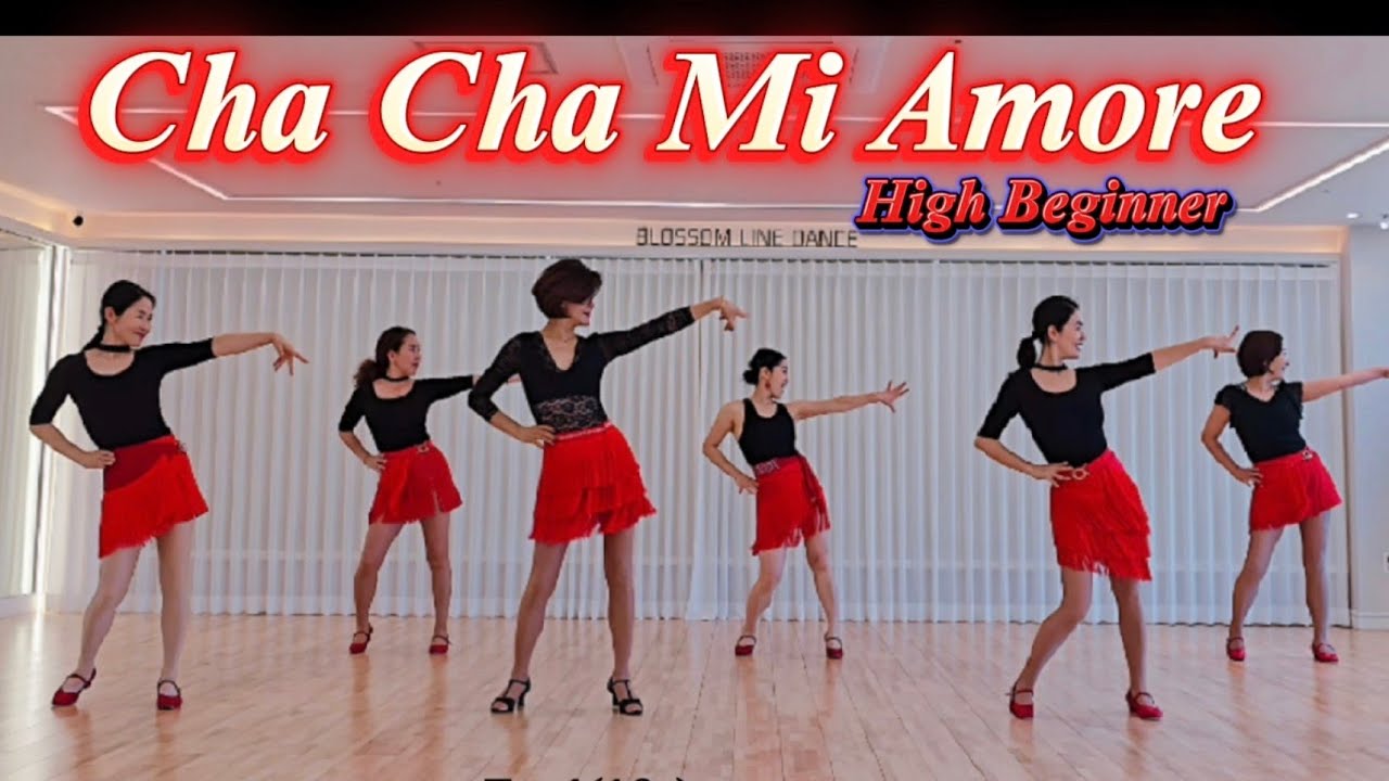 Cha Cha Mi Amore Line dance/High Beginner/차차 미 아모르 라인댄스 