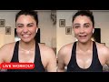 Daisy Shah Sweaty Power Yoga Workout | Daisy Shah Sweaty Workout VIDEO