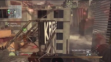 CLEAN OG Ladder Stall Killcam on Highrise! (MW2)