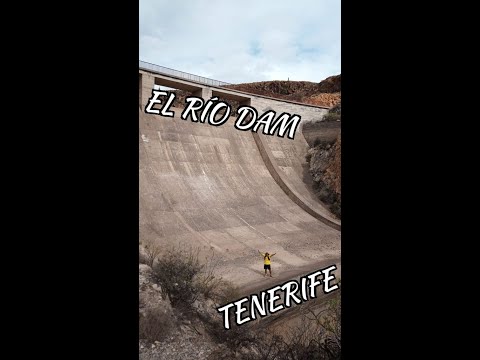 🏞️El Rio Dam (presa de El Río). Hiking🥾, Arico Tenerife Teneriffe🌋 Teneriffa Spain Canary Islands