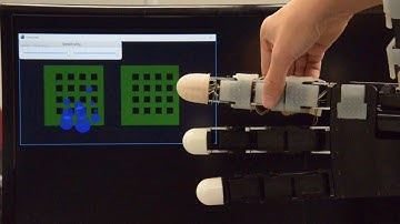 Tactile sensors visualization