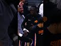 Outrageous JG4 snatchback and the bench knows it 😱 #shorts | Phoenix Suns