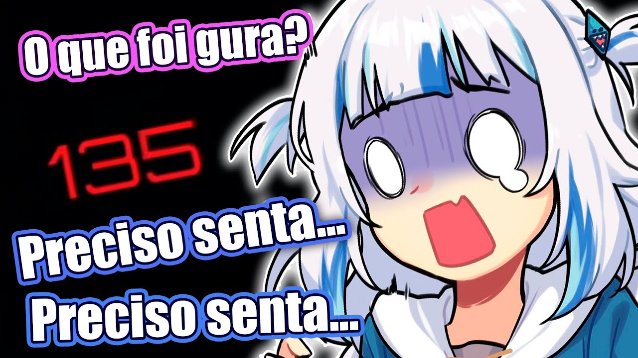 Gura tem um grande susto ao ponto de querer ficar sentada e coração acelerado [Hololive EN sub BR]