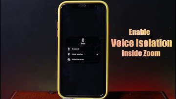 How to Enable Voice Isolation in Zoom App