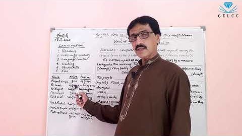 English Class 9 New Course - Unit 4.3 - Exercise 2 - Sindh Textbook Board