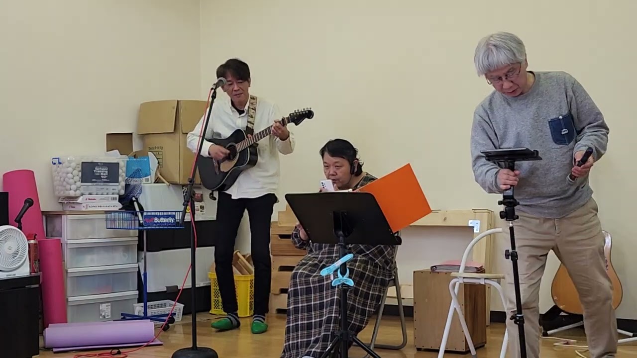 久門正明さん with ぷよﾁｬﾝ 乱入Imagine ｢時の過ぎゆくままに｣ (沢田研二)