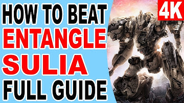 ARMORED CORE 6 How to Beat Entangle Sulia - Destroy the AC of unknown Affiliation PS5 Console