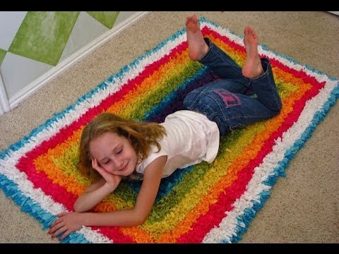 How To Make A T-Shirt Recycled Rug