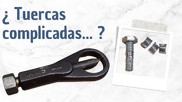 Cómo sacar una tuerca rota pasada o atascada