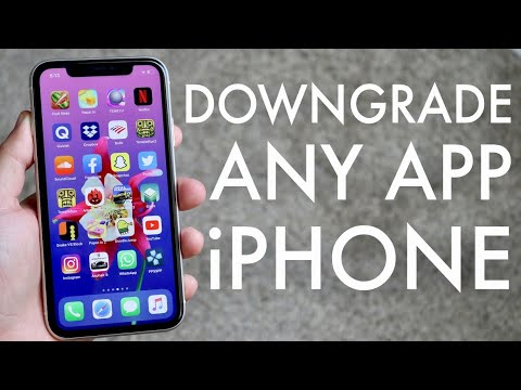 How To Downgrade