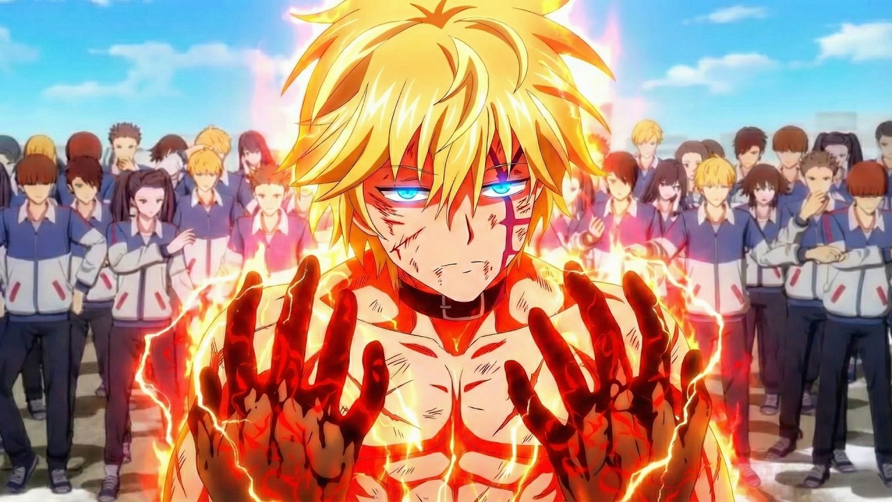 شاب ضعيف بيطرد من قريته ولكنه بيصدمهم بقوته الخارقة الي بتخليه يقدر يهزم الشياطين🔥😰 | ملخص انمي كامل