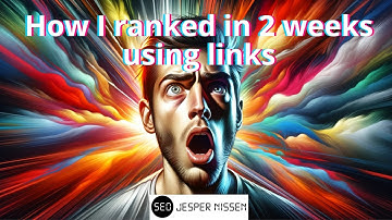 how i ranked a website in 2 weeks using links
