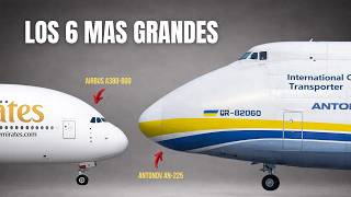 Los 6 aviones MAS GRANDES de la historia (El 1 es de otro planeta)