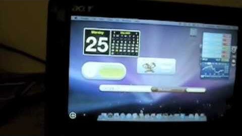 Mac osX on Acer One
