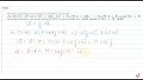 JEE MAINS 2018 If the position vectors of the points `A , B , C ,Da r e2 hat i+4 hat k ,5 hat i+...