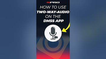 📱🔊 How to Talk Through Your Camera Using The  DMSS App - Step by Step Guide  #spro #DMSS #HowTo