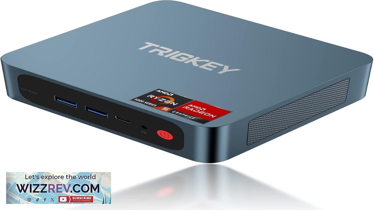 TRIGKEY Mini PC S5 Pro Max 57W 19V3A Ryzen 7 5800H (Up Review