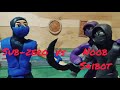 MKII Sub zero vs Noob Saibot(Stop motion/пластилиновая анимация)1/4