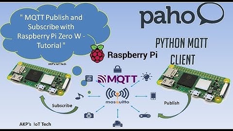 How to Setup MQTT Clients in Raspberry Pi Zero W using MQTT PAHO client